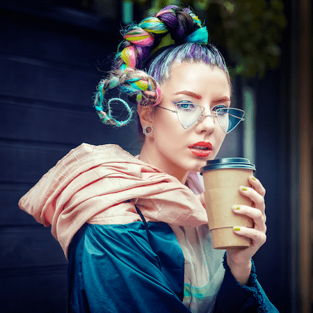 colorful-hair-coffee